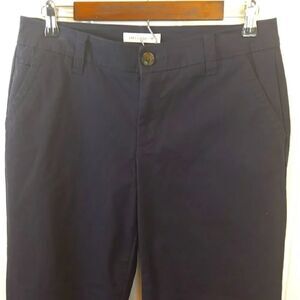 Liz Claiborne navy blue five pocket pants